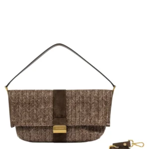 Gianni Chiarini Marigold Woven Straw Bag