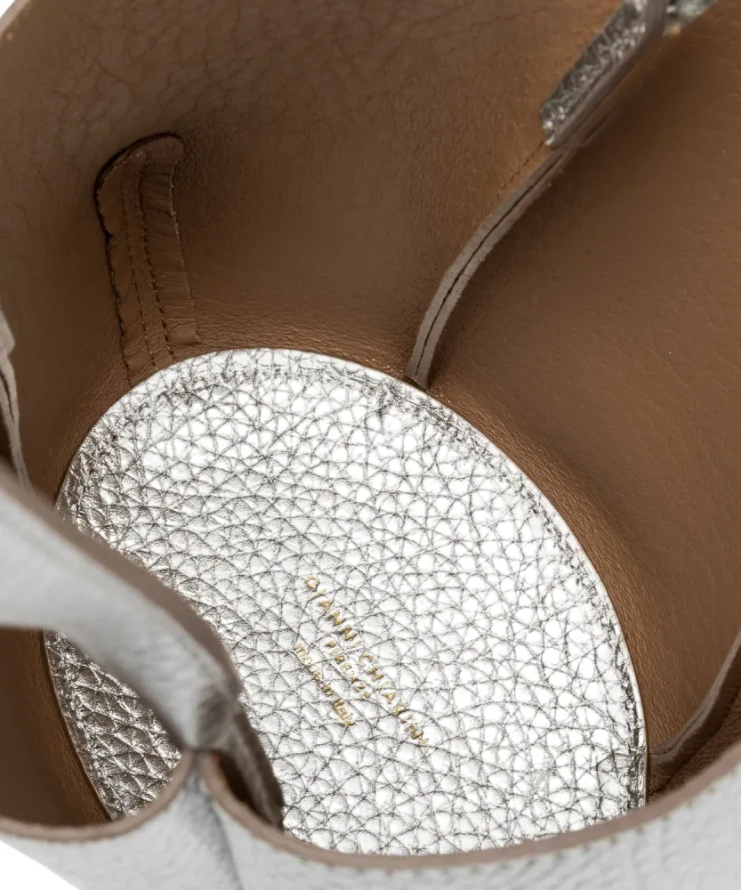 Gianni Chiarini Mini Leather Bag Knot