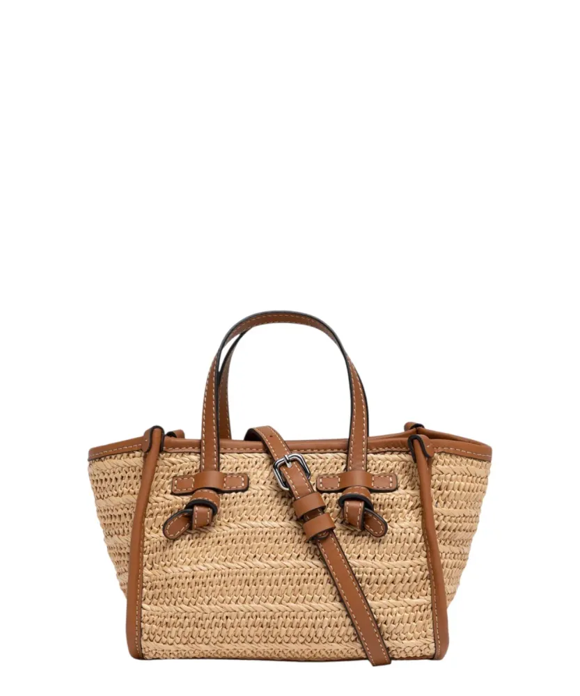 Gianni Chiarini Miss Marcella Mini Bag Straw