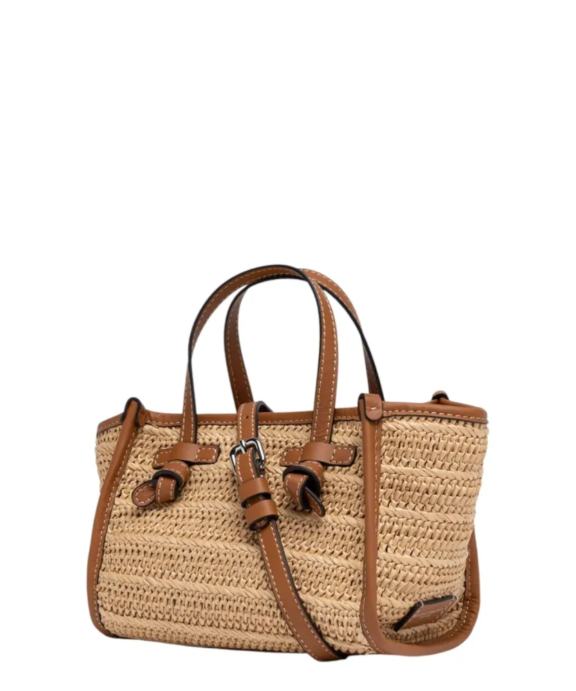 Gianni Chiarini Miss Marcella Mini Bag Straw