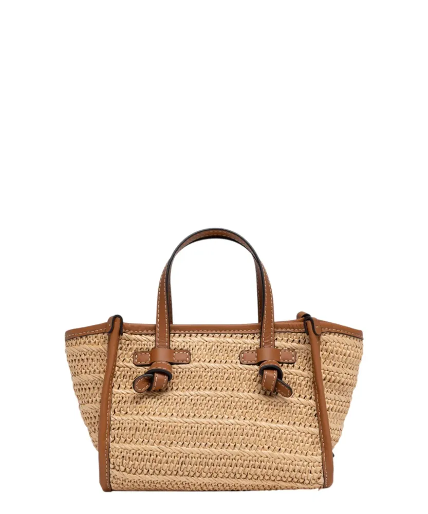 Gianni Chiarini Miss Marcella Mini Bag Straw