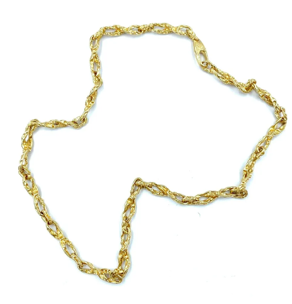 GILBERT ALBERT. Колие от 18K жълто злато