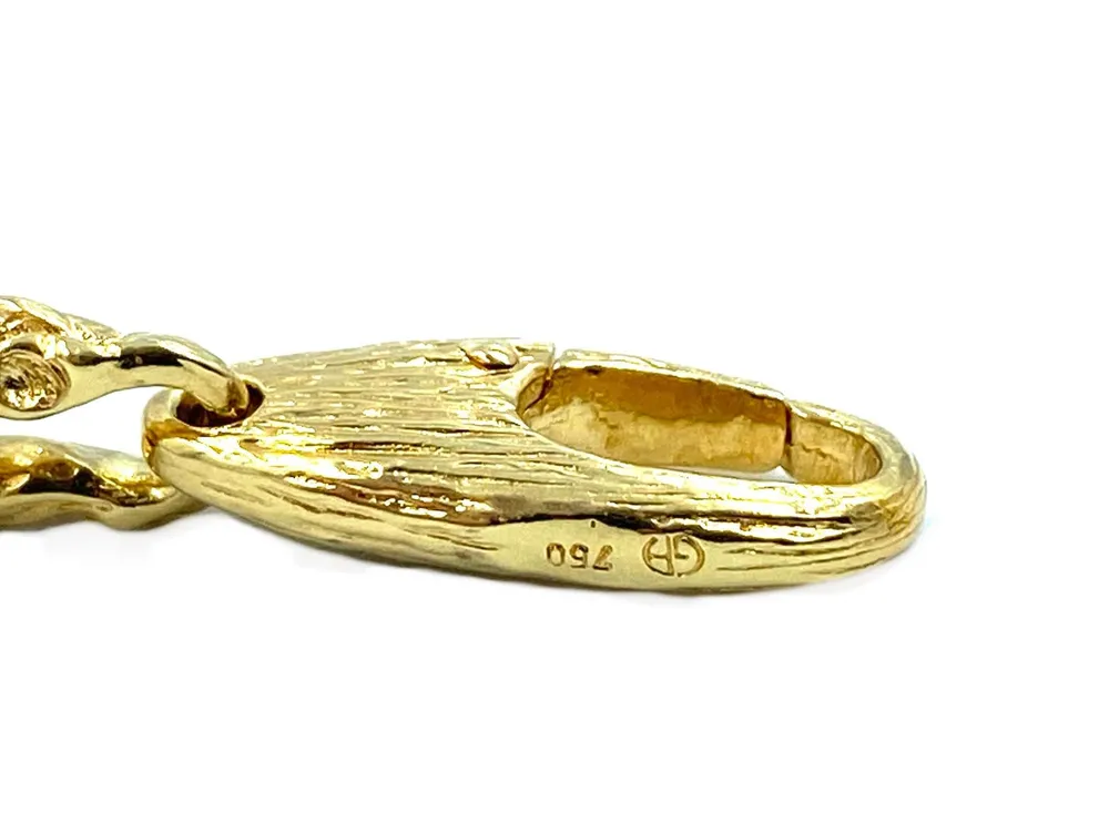 GILBERT ALBERT. Колие от 18K жълто злато