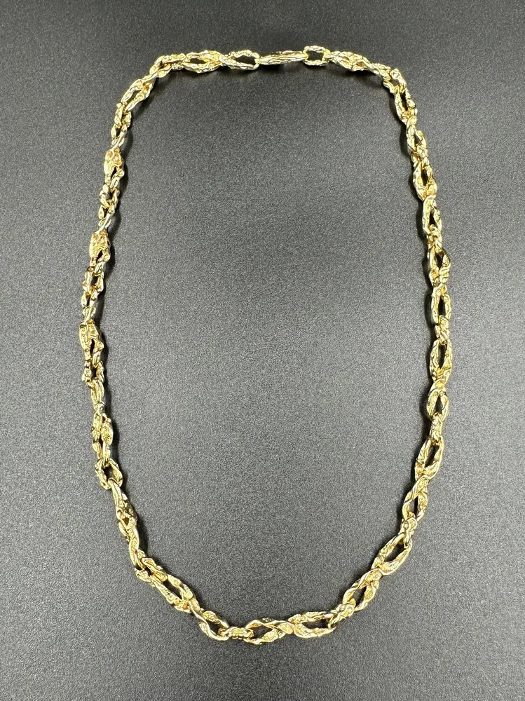GILBERT ALBERT. Колие от 18K жълто злато