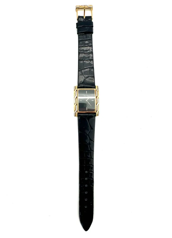 GILBERT ALBERT. Винтидж часовник от 2 вида 18K злато