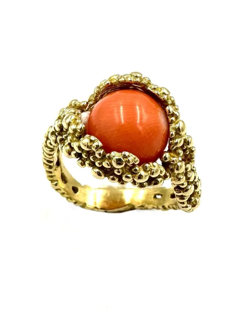 GILBERT ALBERT - Пръстен от жълто злато със сменяеми мъниста