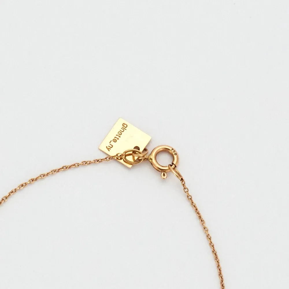 Колие Ginette NY Baby дантела Monogram » или розово