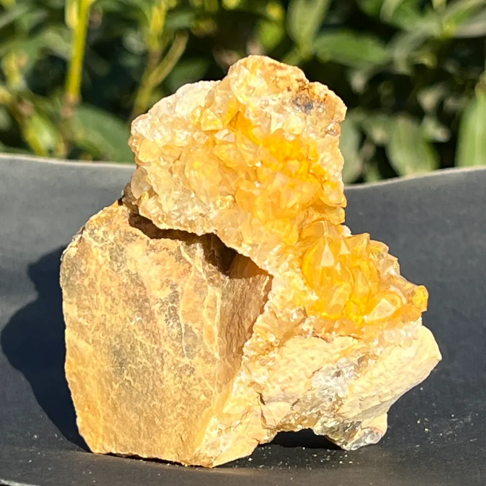 Клъстер лимонов кварц от Замбия, модел Golden Healer 46