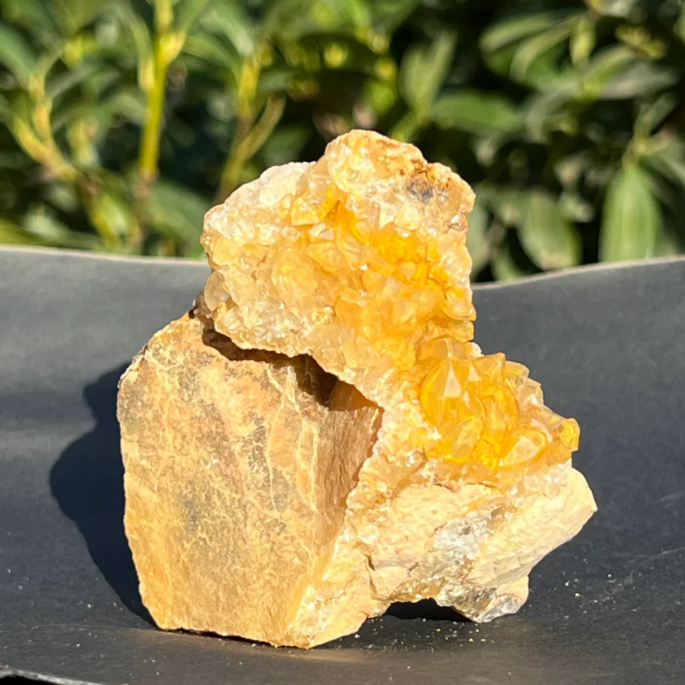 Клъстер лимонов кварц от Замбия, модел Golden Healer 46