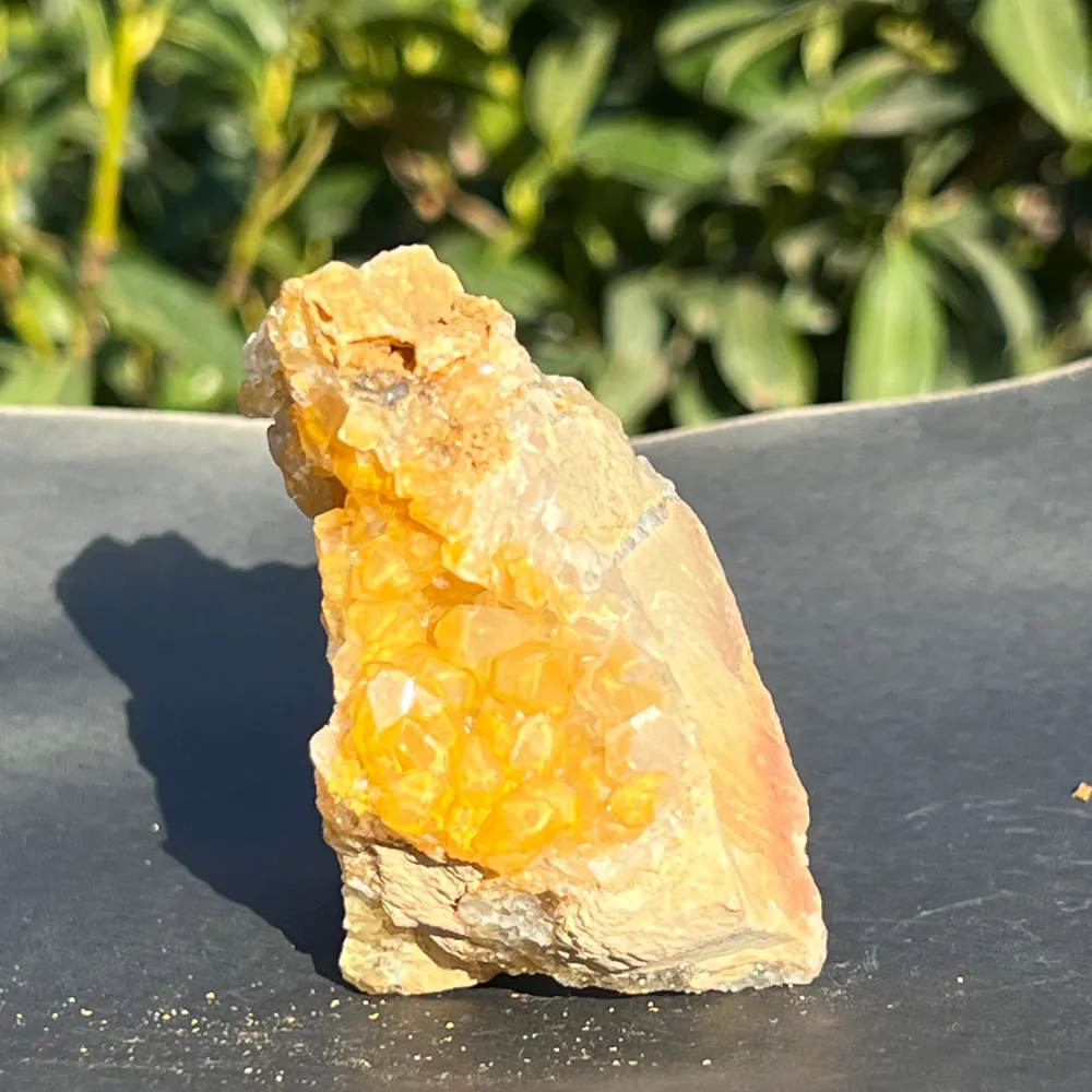 Клъстер лимонов кварц от Замбия, модел Golden Healer 46