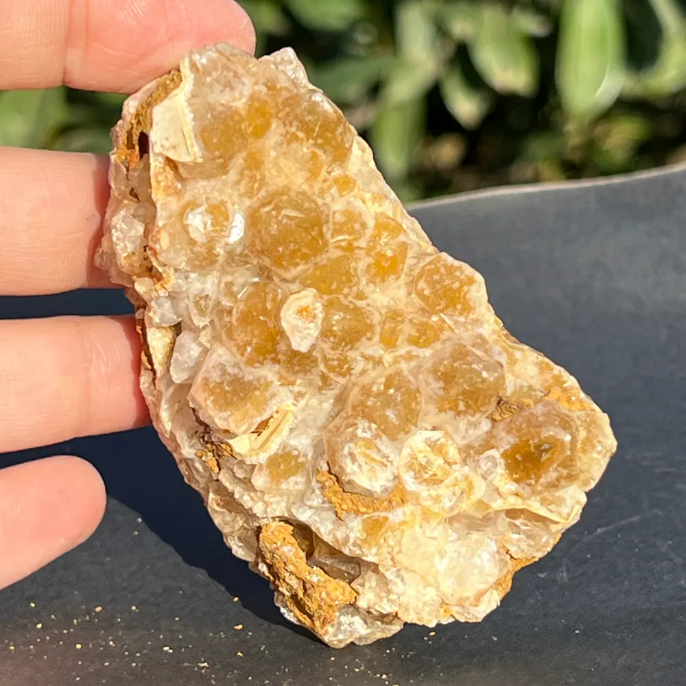 Клъстер лимонов кварц от Замбия, модел Golden Healer 36