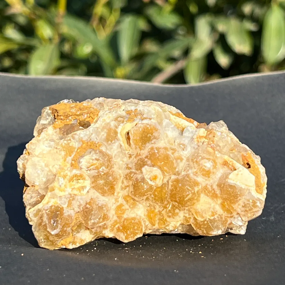 Клъстер лимонов кварц от Замбия, модел Golden Healer 36