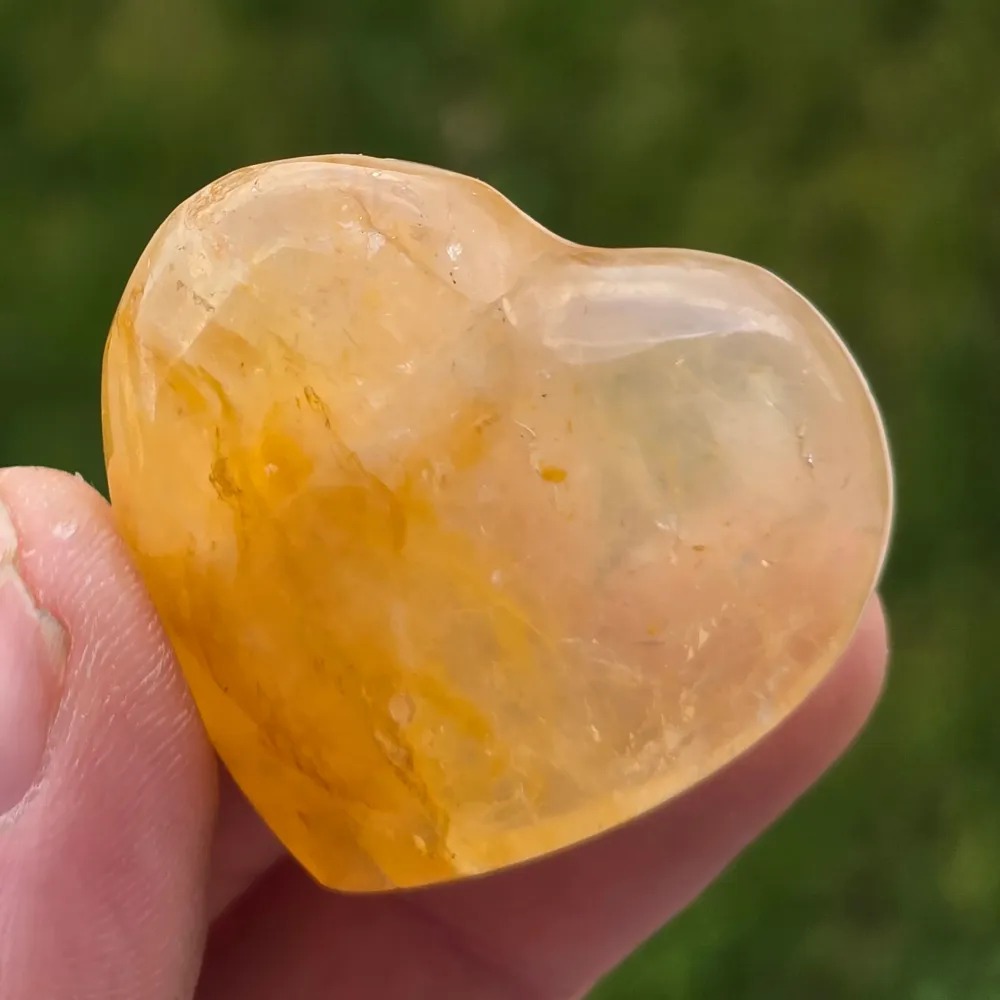 Сърце Golden Healer, кварц лимон модел мини5