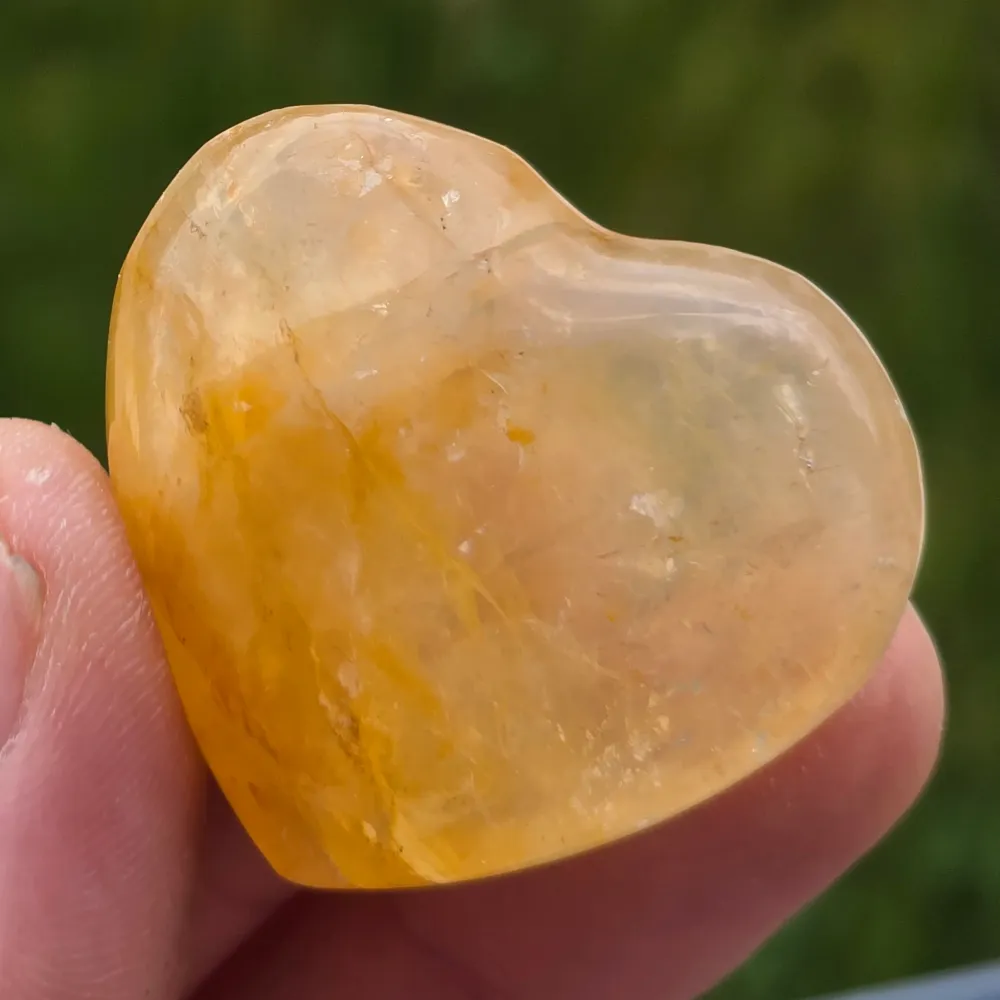 Сърце Golden Healer, кварц лимон модел мини5