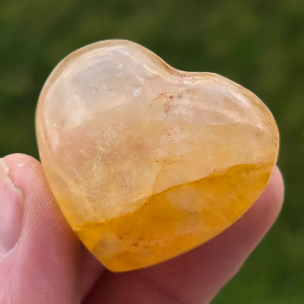 Сърце Golden Healer, кварц лимон модел мини5