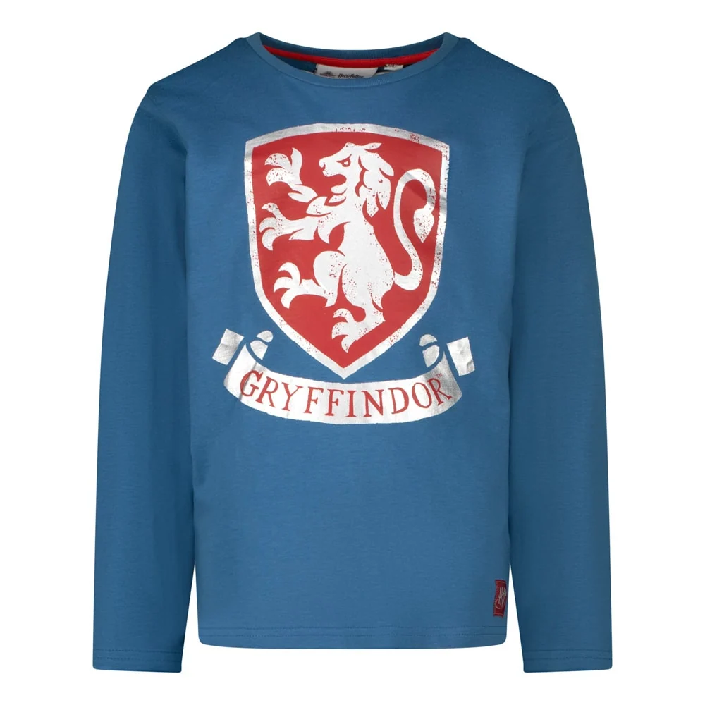 Блуза с дълъг ръкав Harry Potter Gryffindor Blue, размер 110