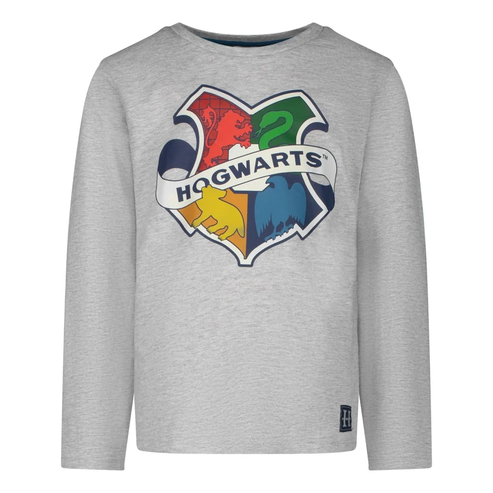 Блуза с дълъг ръкав Harry Potter Hogwarts Grey, размер 116