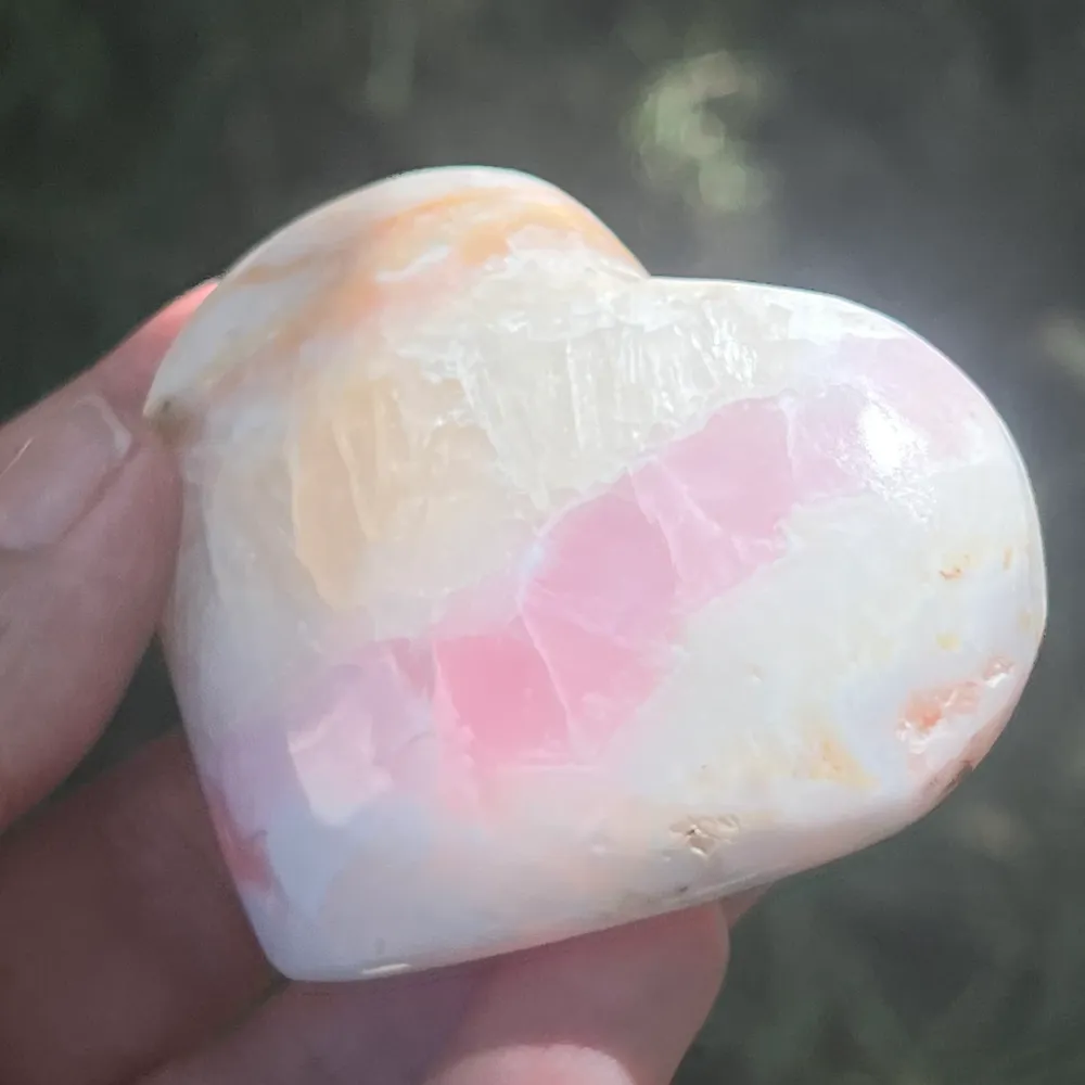 Heart Aragonit pink пакистански модел pk2