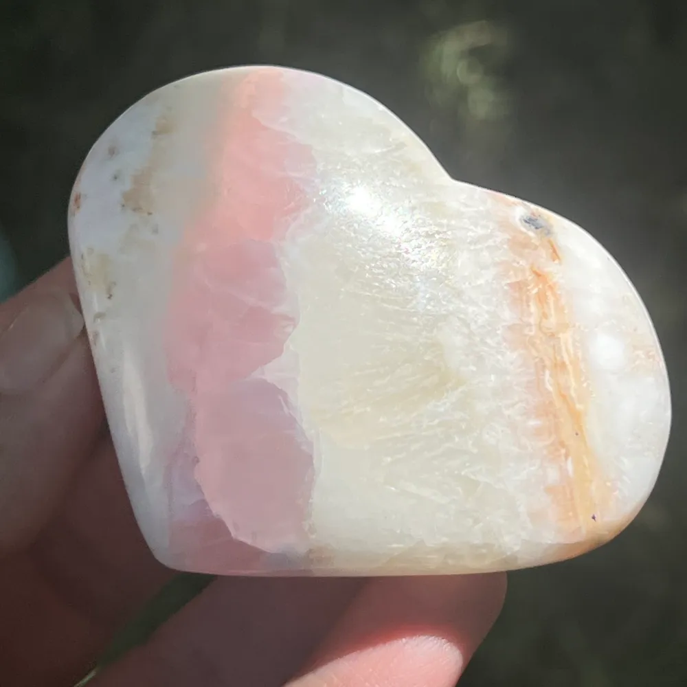 Heart Aragonit pink пакистански модел pk2