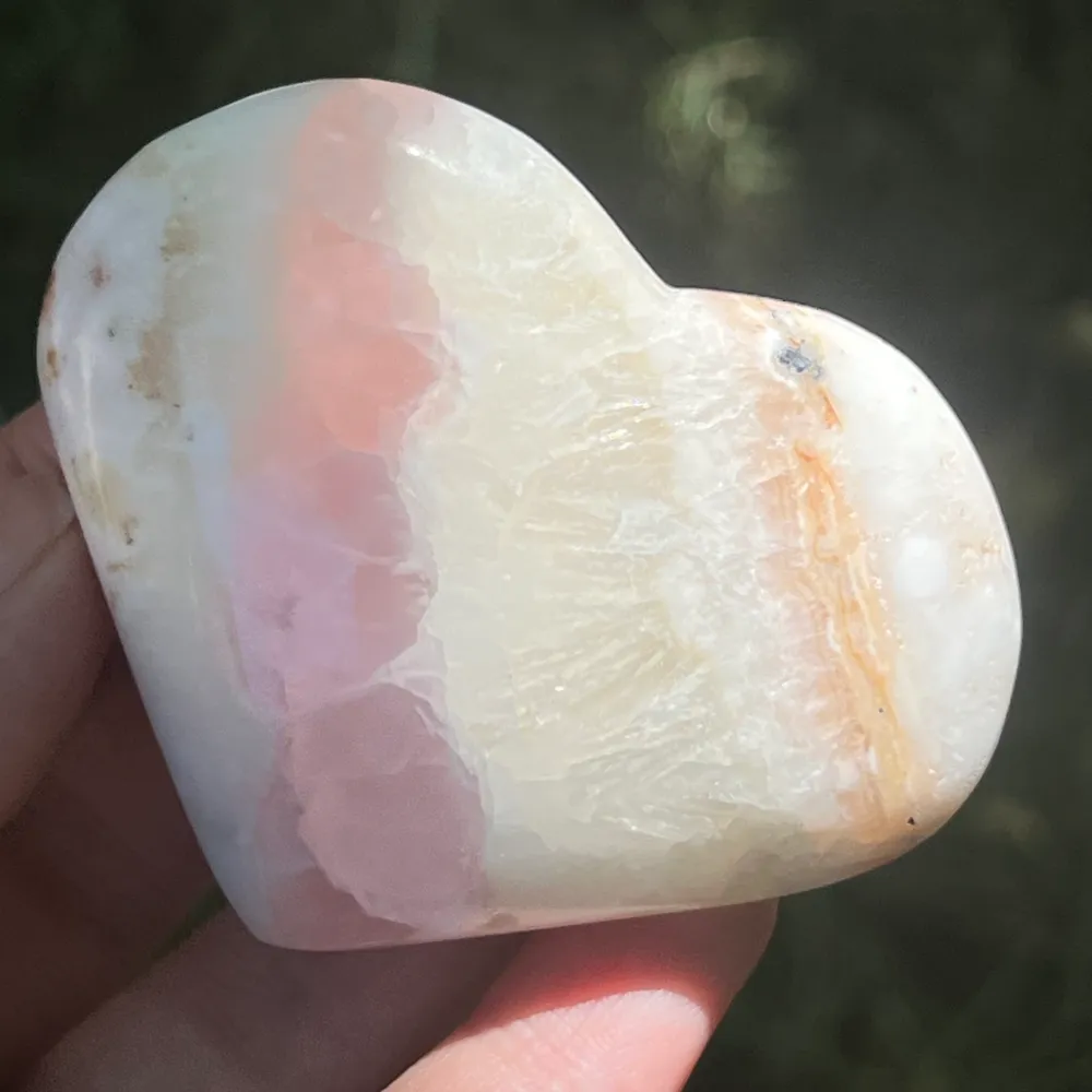 Heart Aragonit pink пакистански модел pk2