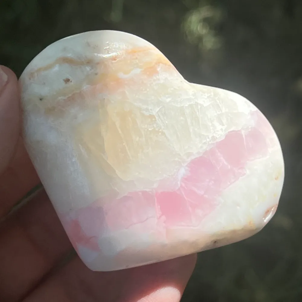 Heart Aragonit pink пакистански модел pk2