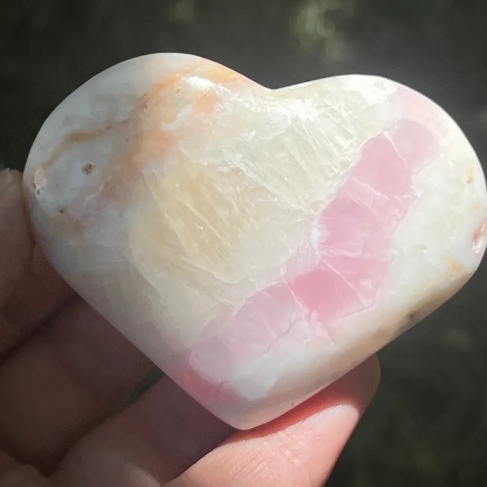 Heart Aragonit pink пакистански модел pk2