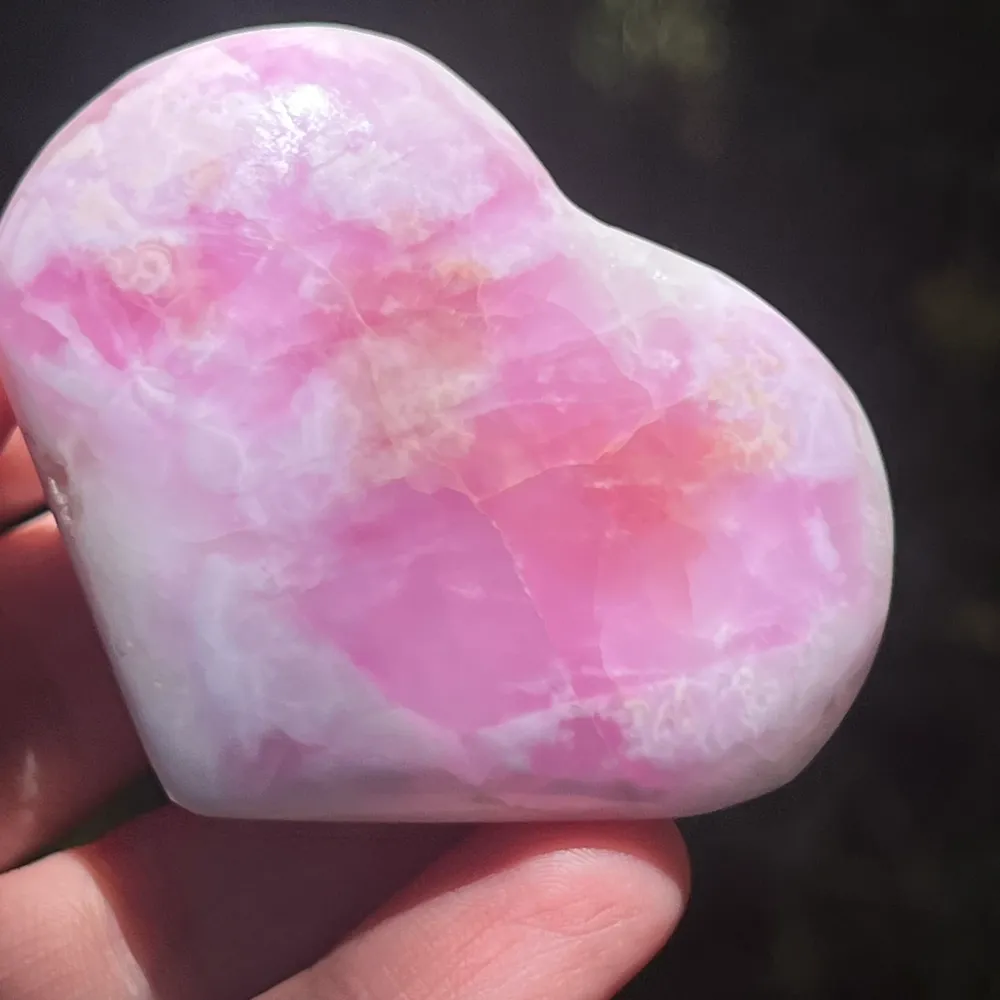 Heart Aragonit pink пакистански модел pk3