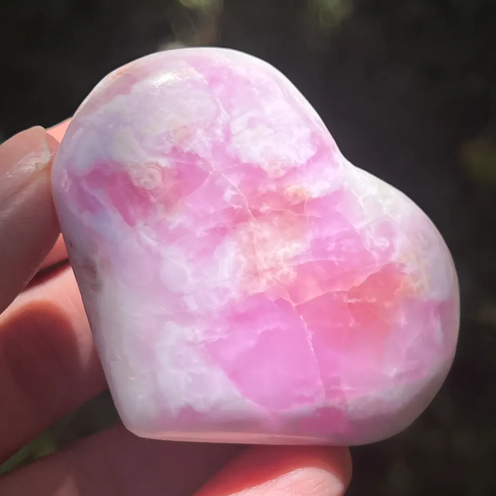 Heart Aragonit pink пакистански модел pk3