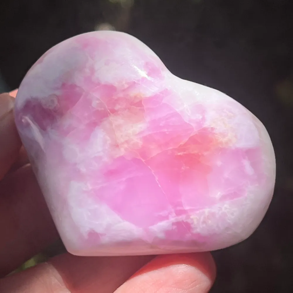 Heart Aragonit pink пакистански модел pk3