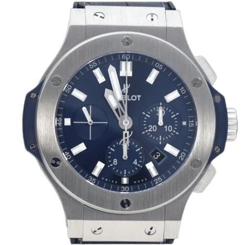 Часовник Hublot Big Bang 44 Хронограф Син
