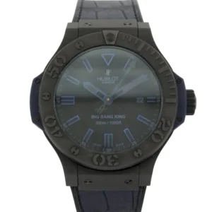 Hublot Big Bang King - Автоматичен часовник 48 мм от черна/синя керамика