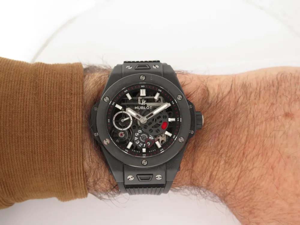 Hublot Big Bang Meca-10 Black Magic - Автоматичен часовник 45 мм