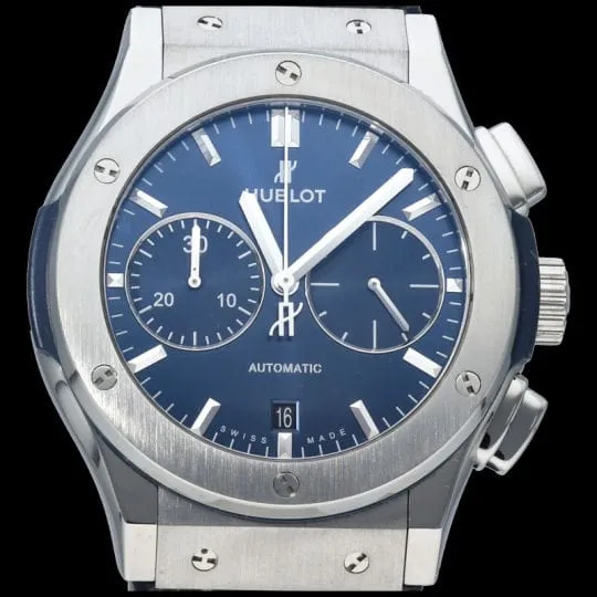 Часовник Hublot Classic Fusion 45 Chronograph Titanium Blue