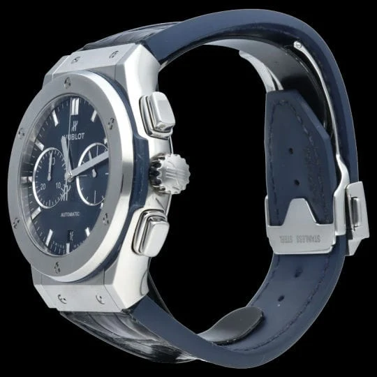 Часовник Hublot Classic Fusion 45 Chronograph Titanium Blue