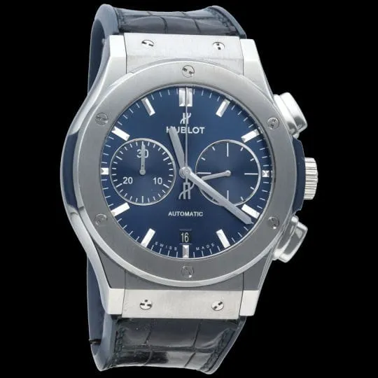 Часовник Hublot Classic Fusion 45 Chronograph Titanium Blue