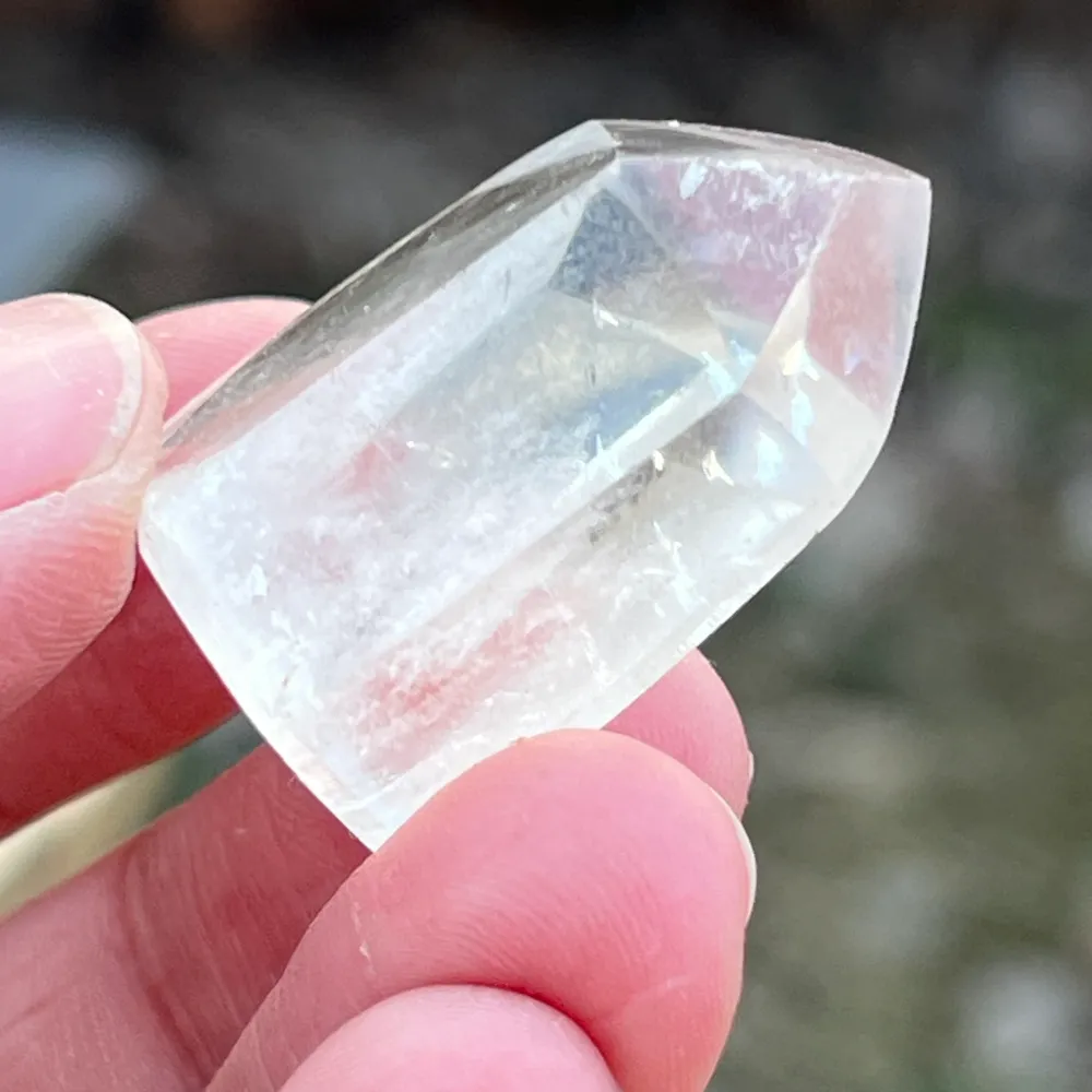 ICY 19 безцветен кристален скален кварцов генератор/накрайник