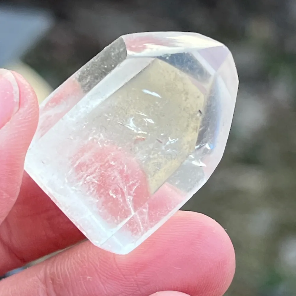 ICY 19 безцветен кристален скален кварцов генератор/накрайник