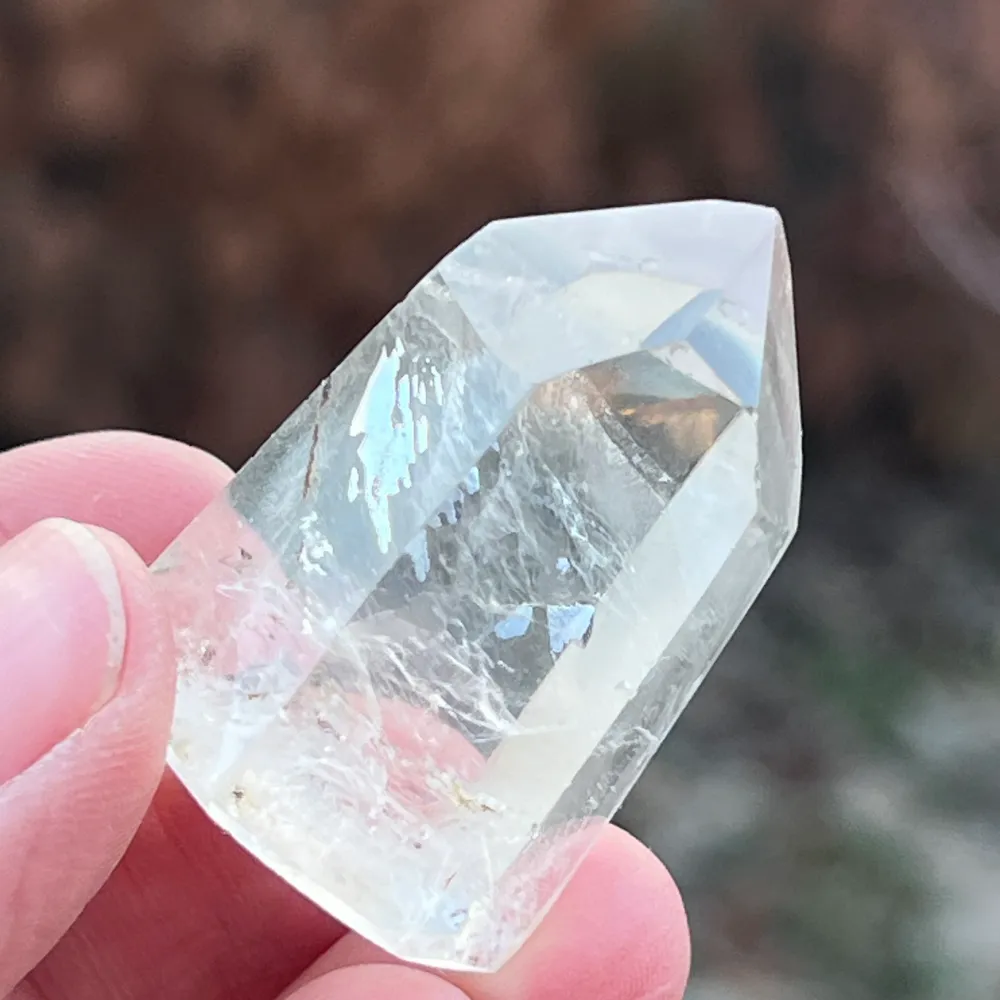 ICY 12 безцветен кристален скален кварцов генератор/ накрайник