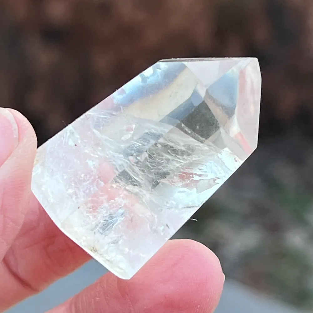 ICY 12 безцветен кристален скален кварцов генератор/ накрайник