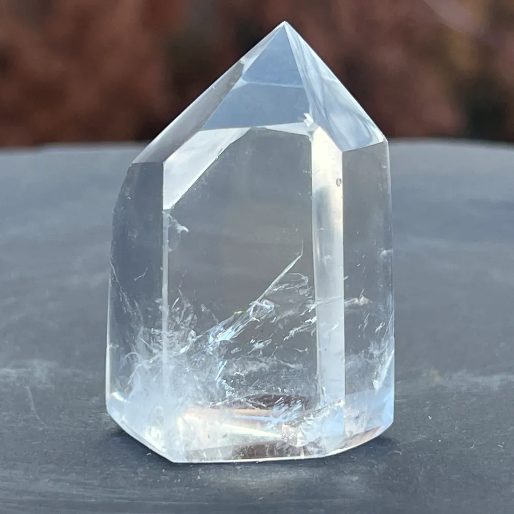 ICY 82 безцветен кристален скален кварцов генератор/накрайник