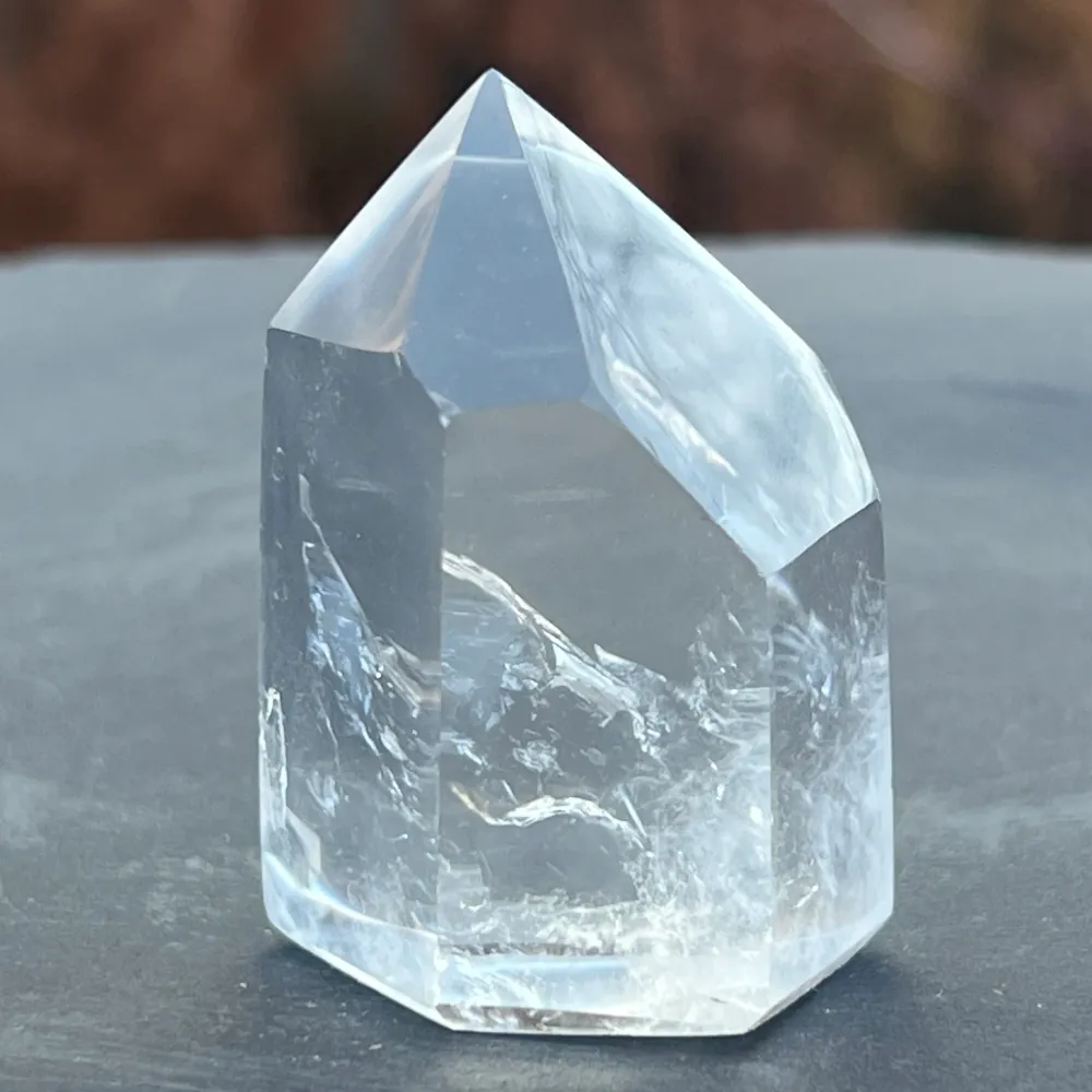 ICY 82 безцветен кристален скален кварцов генератор/накрайник