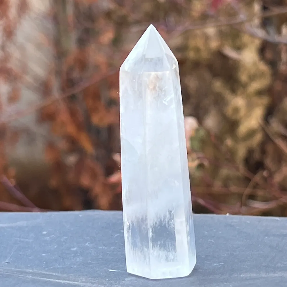 ICY 43 безцветен кристален скален кварцов генератор/ накрайник