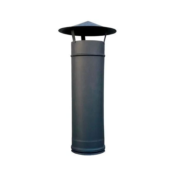 Пълен комин INOX Антрацит за MAXIMUS 70см AC76F