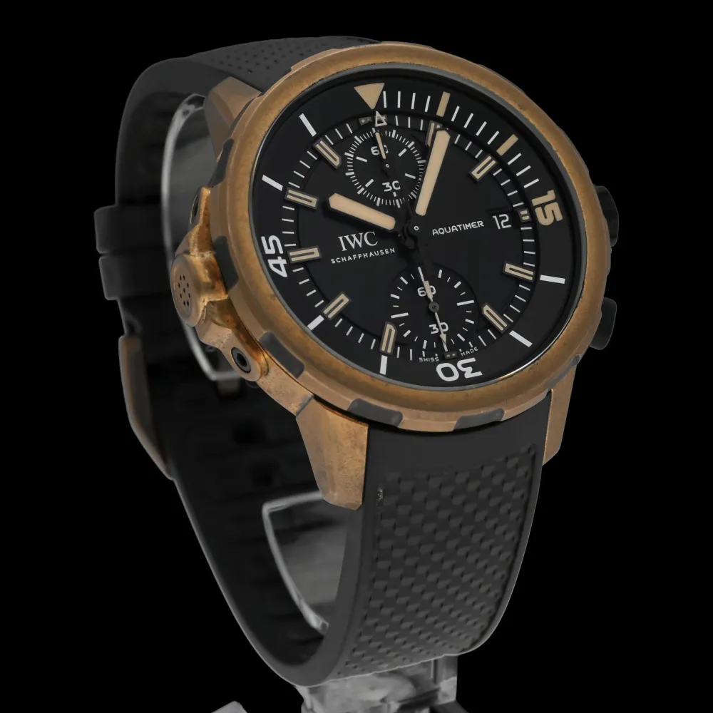 IWC Aquatimer Chronographe - Автоматичен часовник 44 мм от бронз