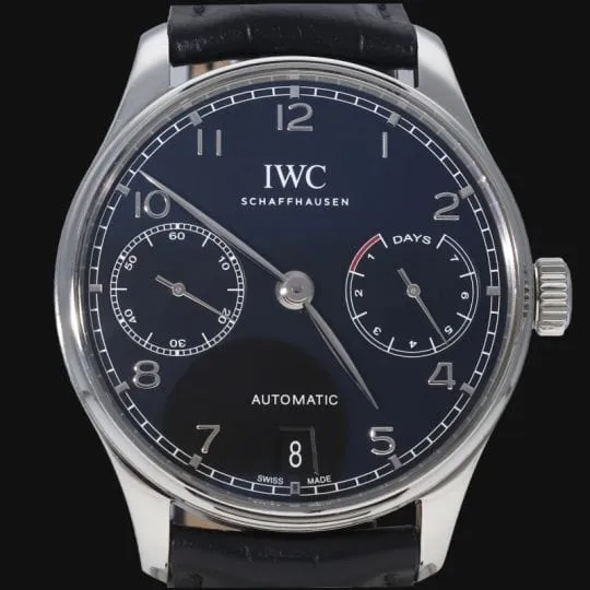 Iwc Portuguese 7 Days Watch