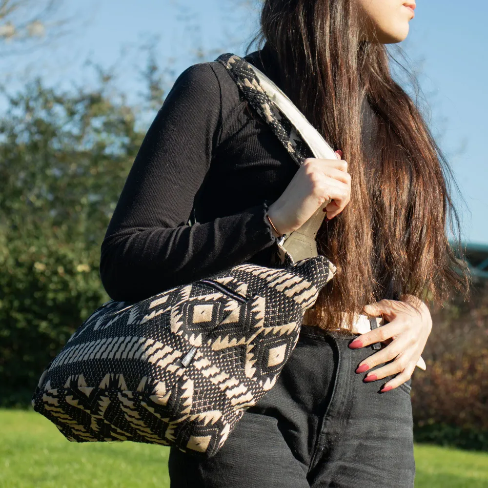 Jacquard естествени чанти – Desert Loom – чанта Wander Muse