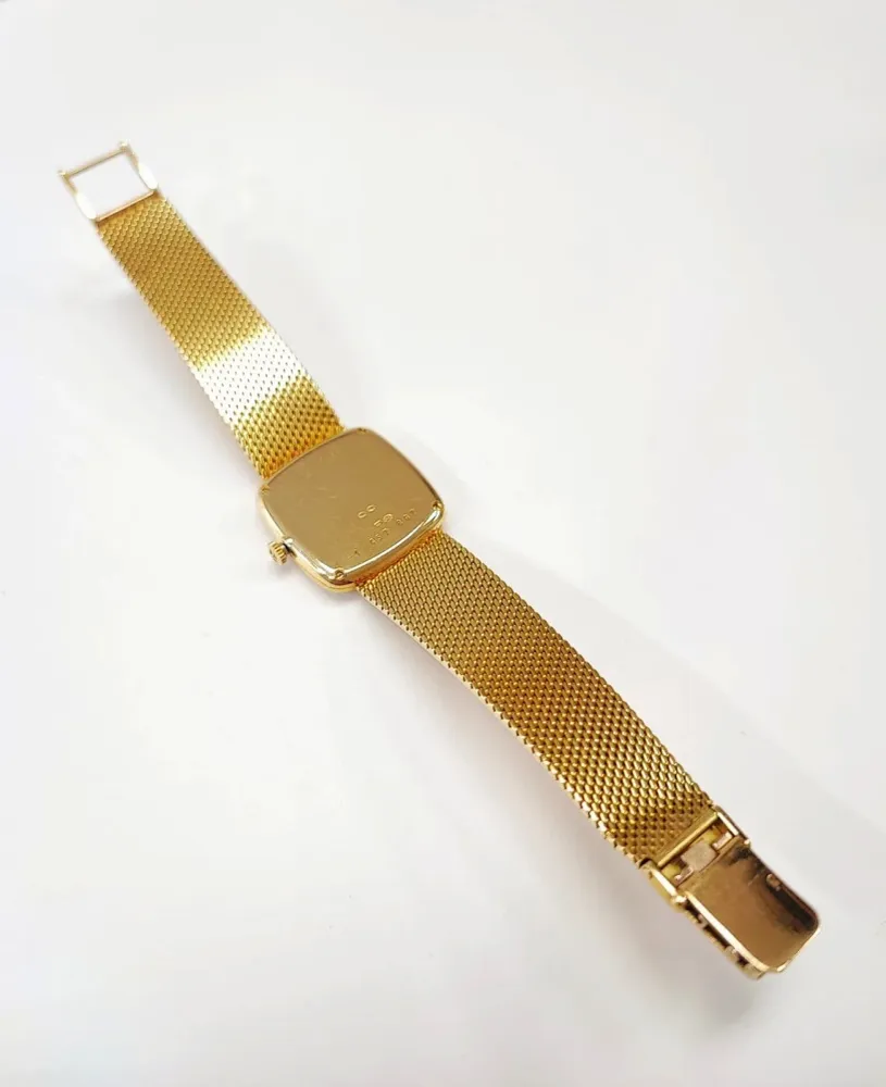 Jaeger-LeCoultre - Дамски часовник от 18K жълто злато и диаманти