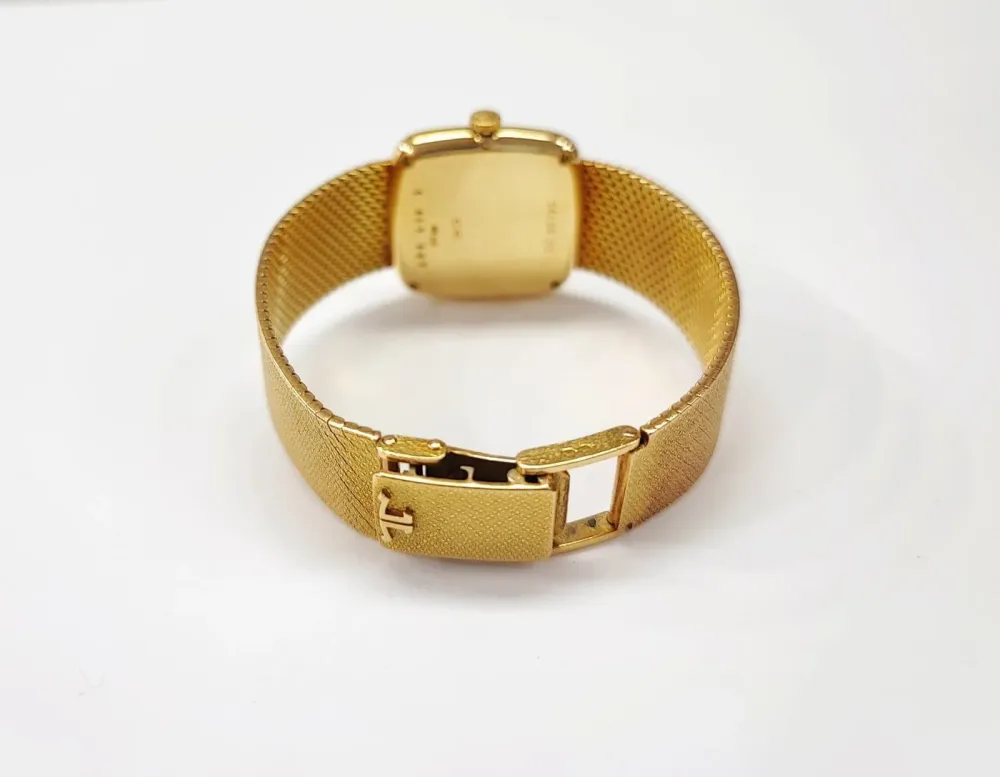 Jaeger-LeCoultre - Дамски часовник от 18K жълто злато и диаманти