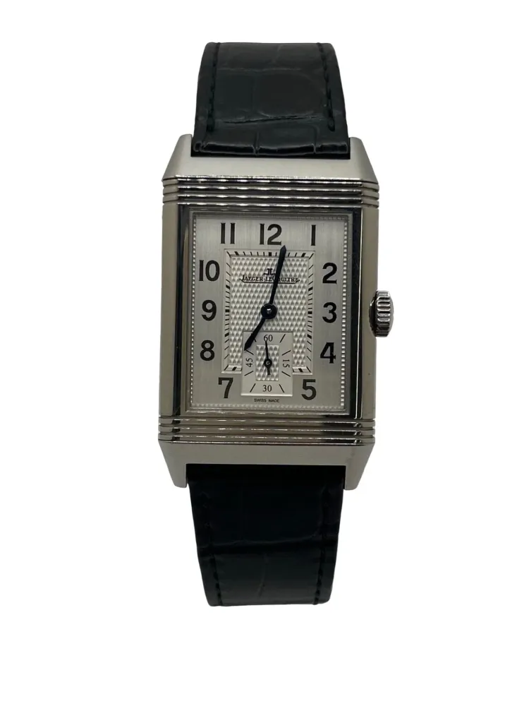 Jaeger-LeCoultre Reverso Classic Малък Голям Малък 214.8.62 Пълен Set 2017 + Сгъваема закопчалка