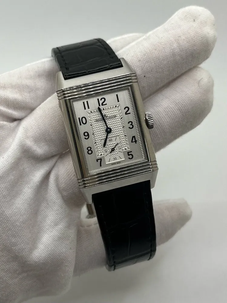 Jaeger-LeCoultre Reverso Classic Малък Голям Малък 214.8.62 Пълен Set 2017 + Сгъваема закопчалка
